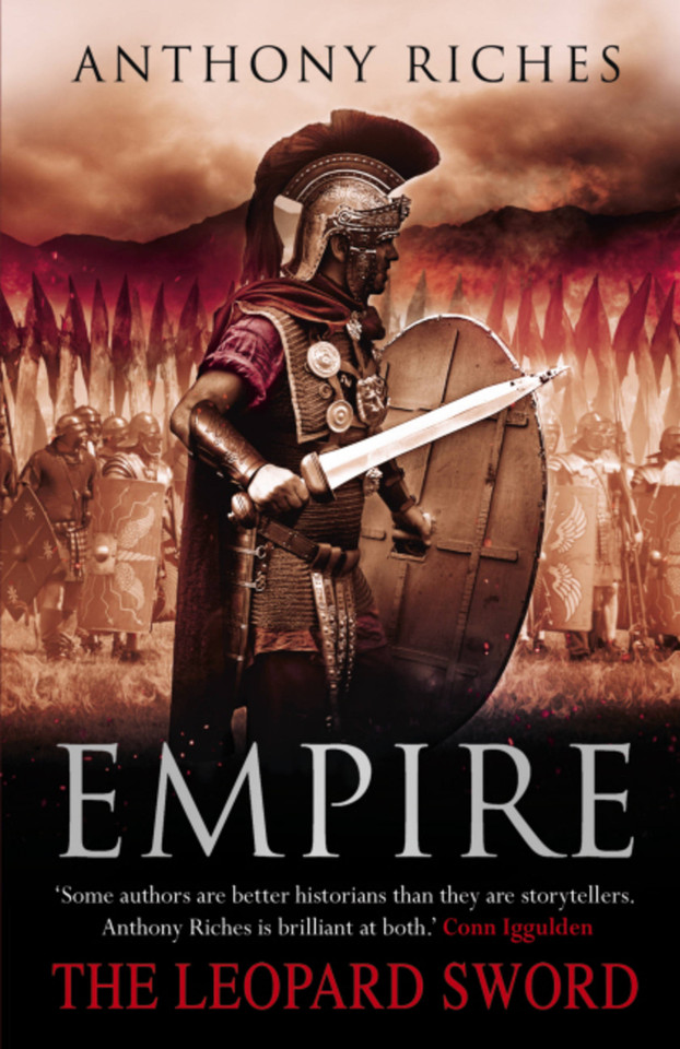 Empire IV: The Leopard Sword book cover by Anthony Riches