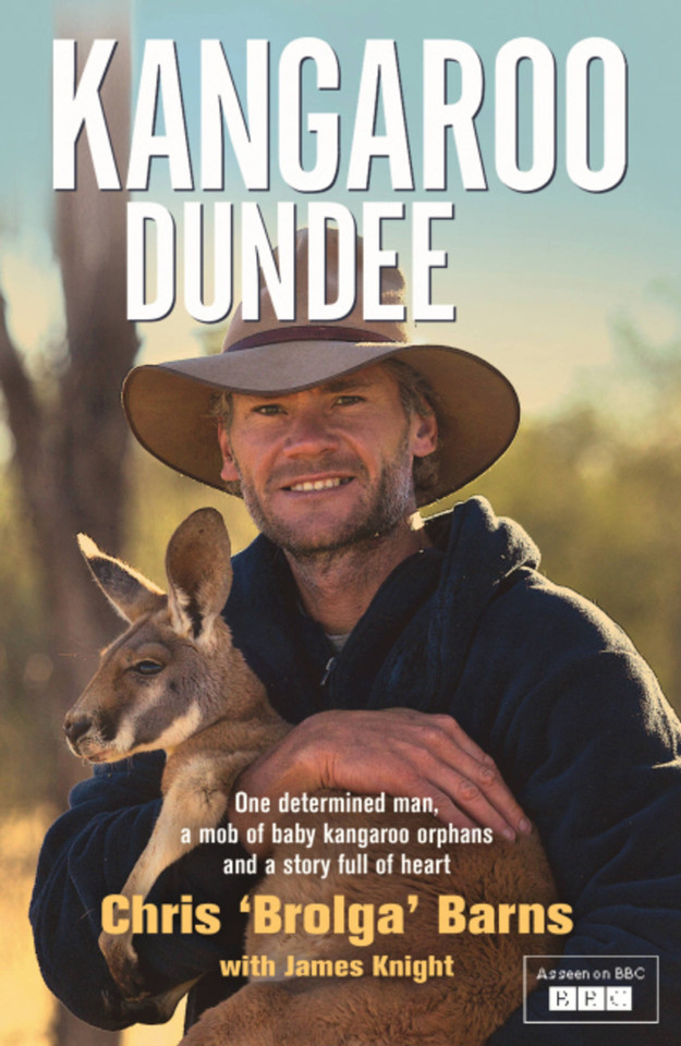 Kangaroo Dundee book cover by Chris Barns