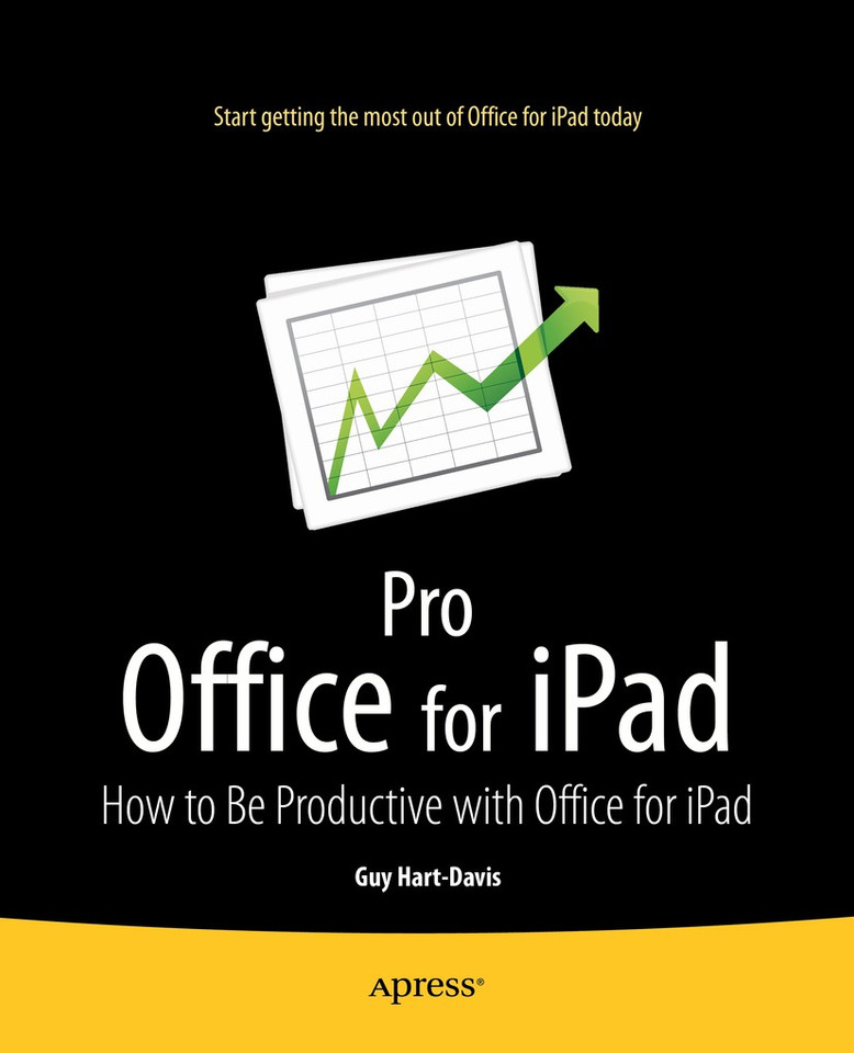 Pro Office for iPad: How to Be Productive with Office for iPad book cover by Guy Hart-Davis