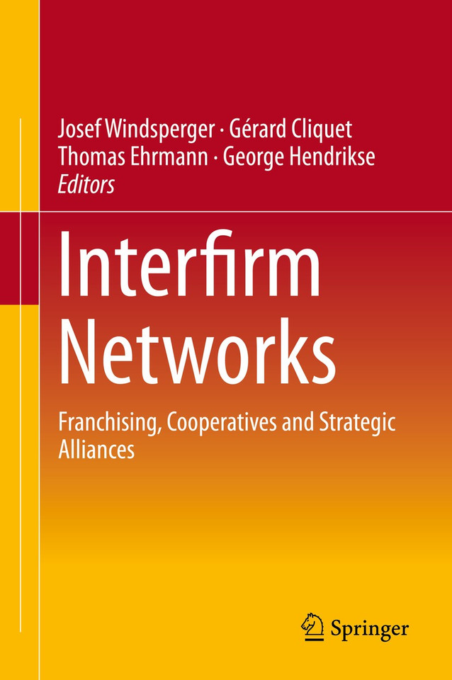 Interfirm Networks: Franchising, Cooperatives and Strategic Alliances book cover by 