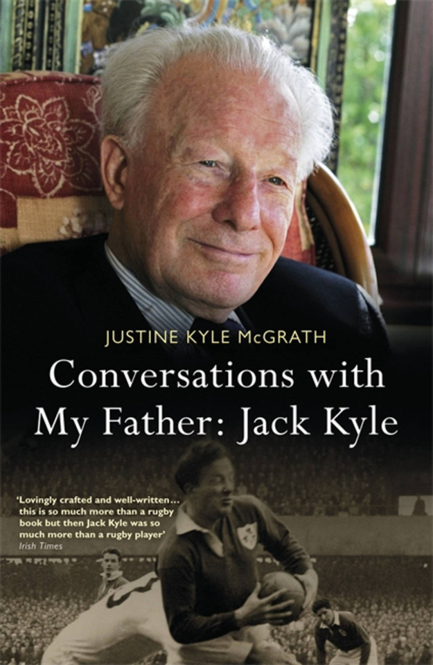 Conversations With My Father - Jack Kyle book cover by Justine Kyle McGrath