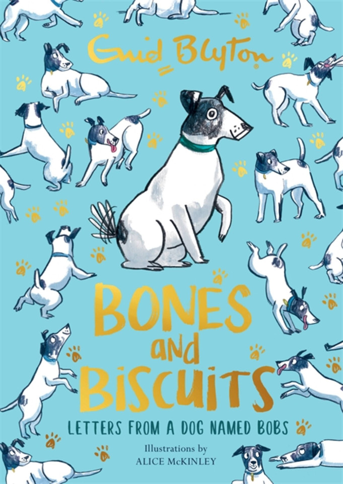 Bones and Biscuits: Letters from a Dog Named Bobs book cover by Enid Blyton
