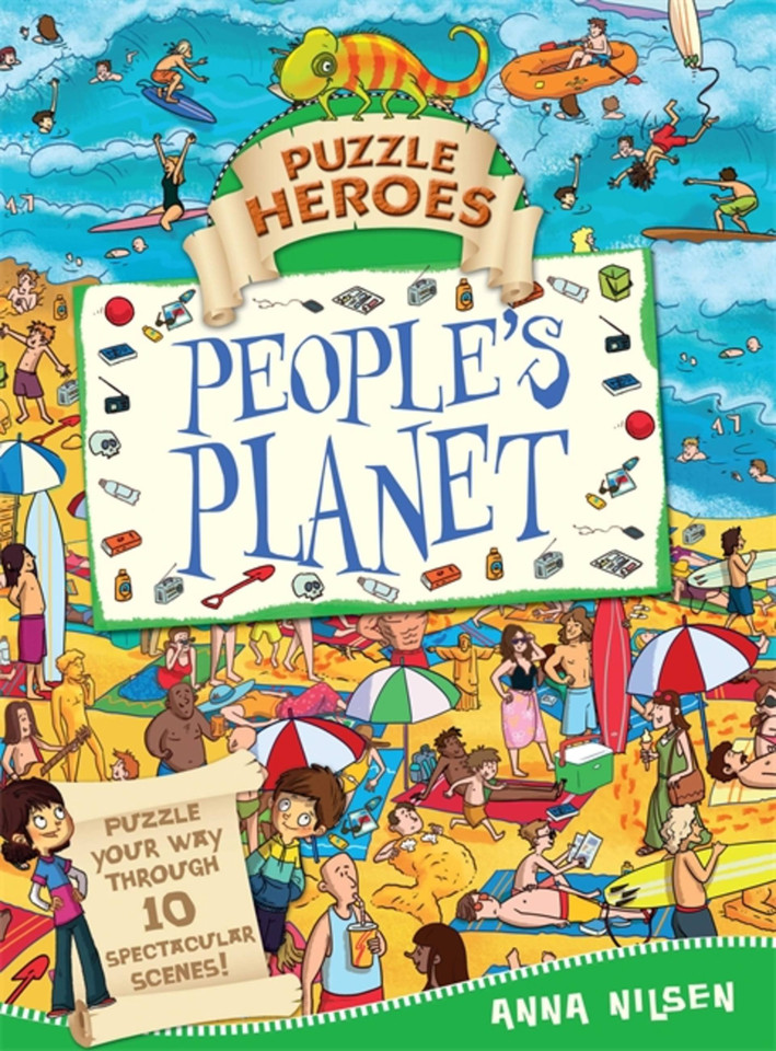 Puzzle Heroes: People's Planet (Puzzle Heroes) book cover by Anna Nilsen