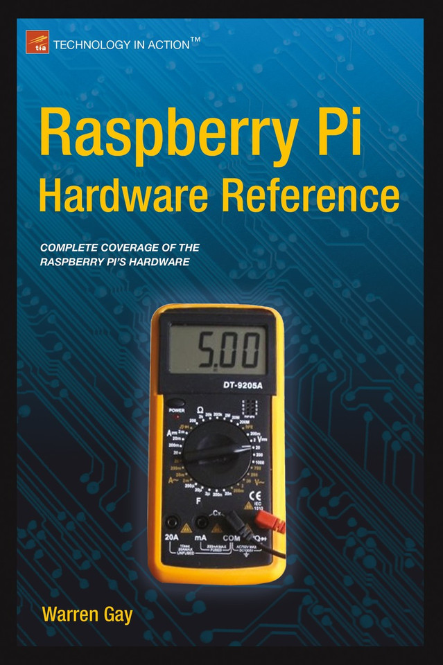 Raspberry Pi Hardware Reference book cover by Warren Gay