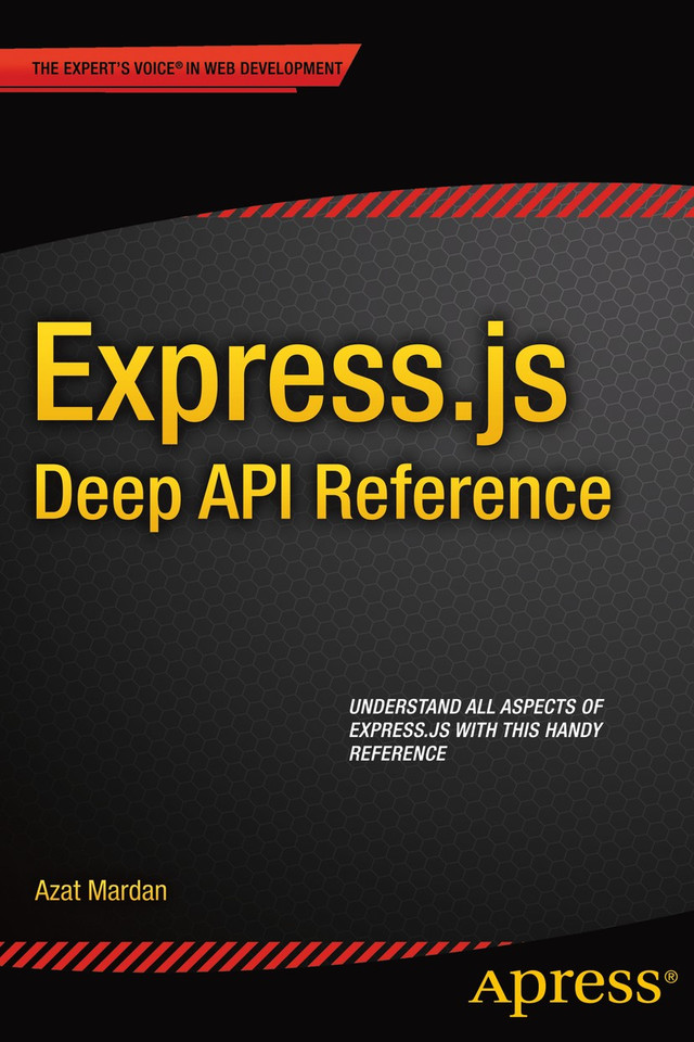 Express.js Deep API Reference book cover by Azat Mardan