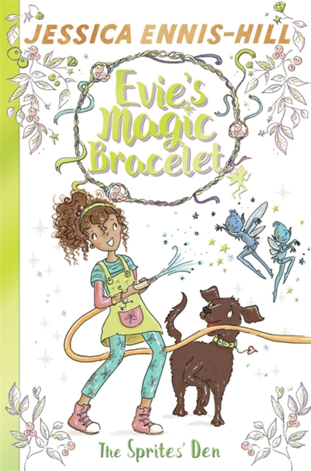 The Sprites' Den (Evie's Magic Bracelet) book cover by Jessica Ennis-Hill