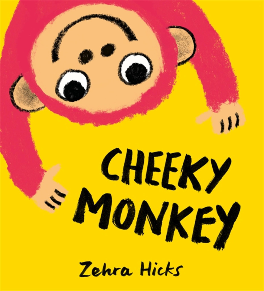 Cheeky Monkey book cover by Zehra Hicks