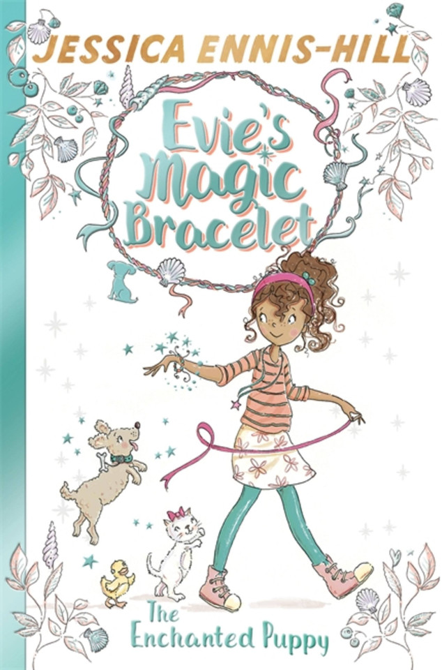 The Enchanted Puppy (Evie's Magic Bracelet) book cover by Jessica Ennis-Hill