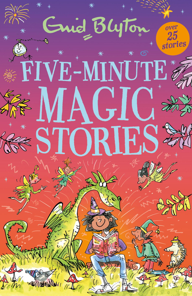 Five-Minute Magic Stories book cover by Enid Blyton