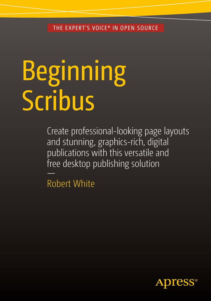 Beginning Scribus book cover by Robert White