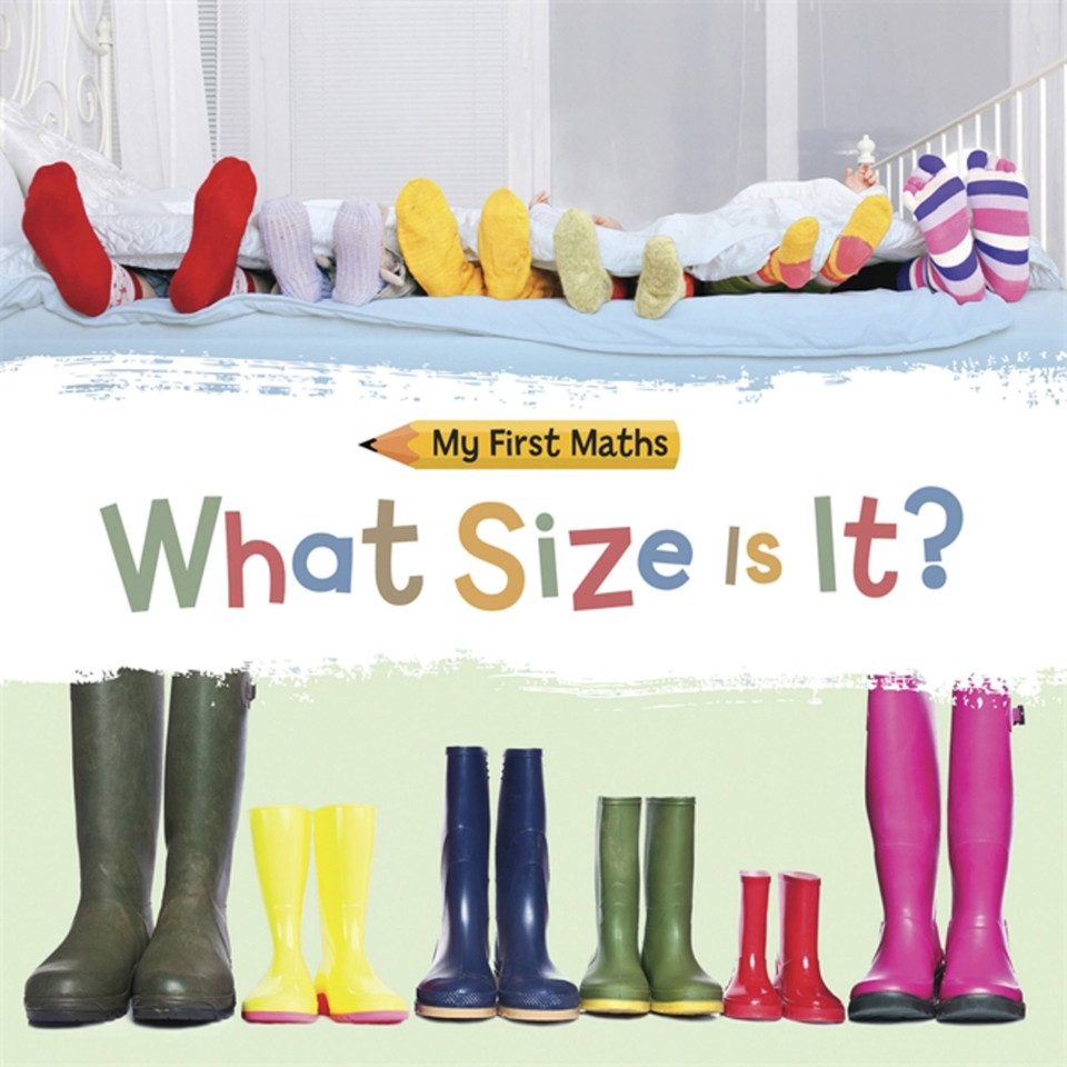 My First Maths: What Size Is It? (My First Maths) book cover by Jackie Walter