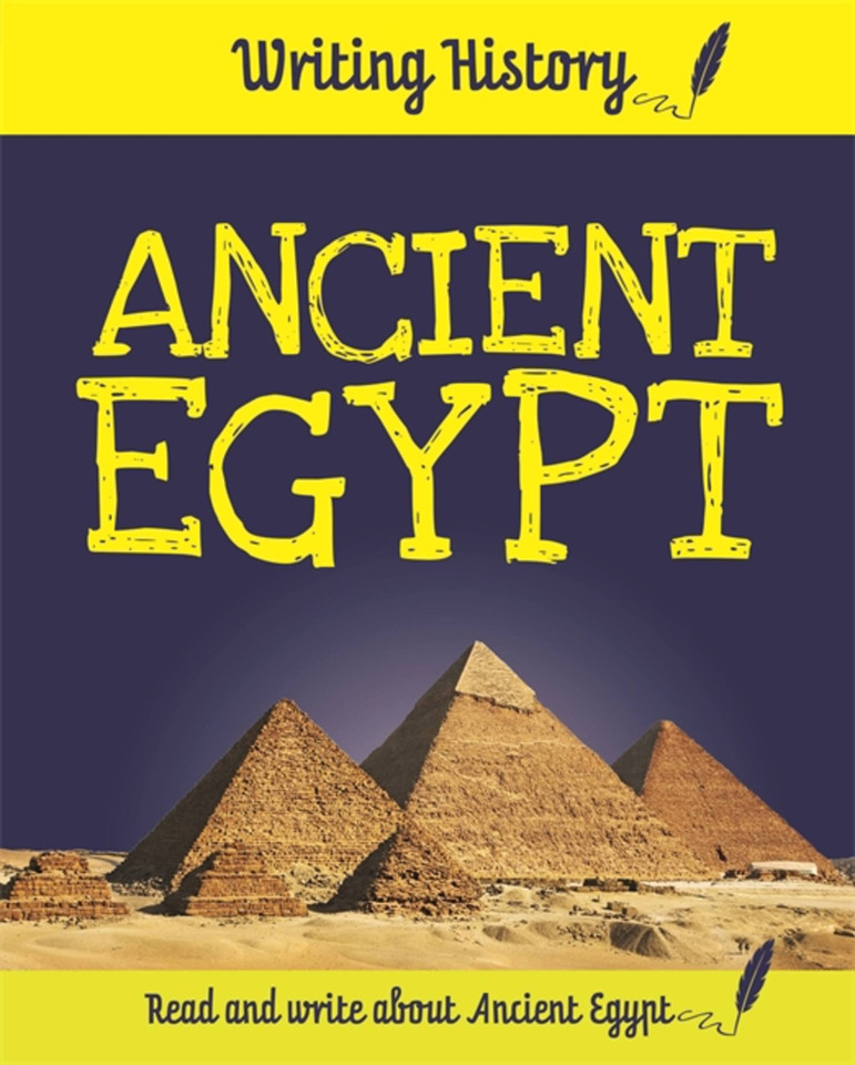 Writing History: Ancient Egypt (Writing History) book cover by Anita Ganeri