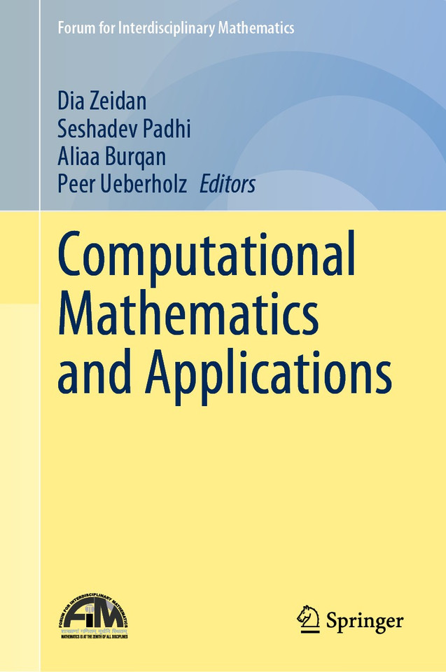 Computational Mathematics and Applications (Forum for Interdisciplinary Mathematics) book cover by 