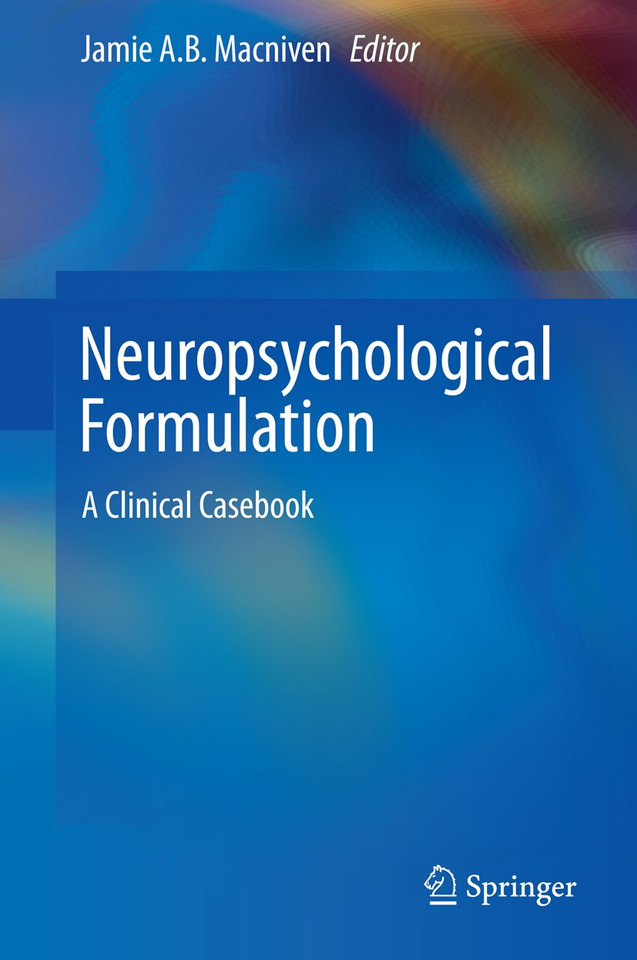 Neuropsychological Formulation: A Clinical Casebook book cover by 