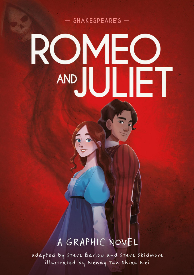 Classics in Graphics: Shakespeare's Romeo and Juliet: A Graphic Novel book cover by Steve Barlow, Steve Skidmore, Wendy Tan Shiau Weis