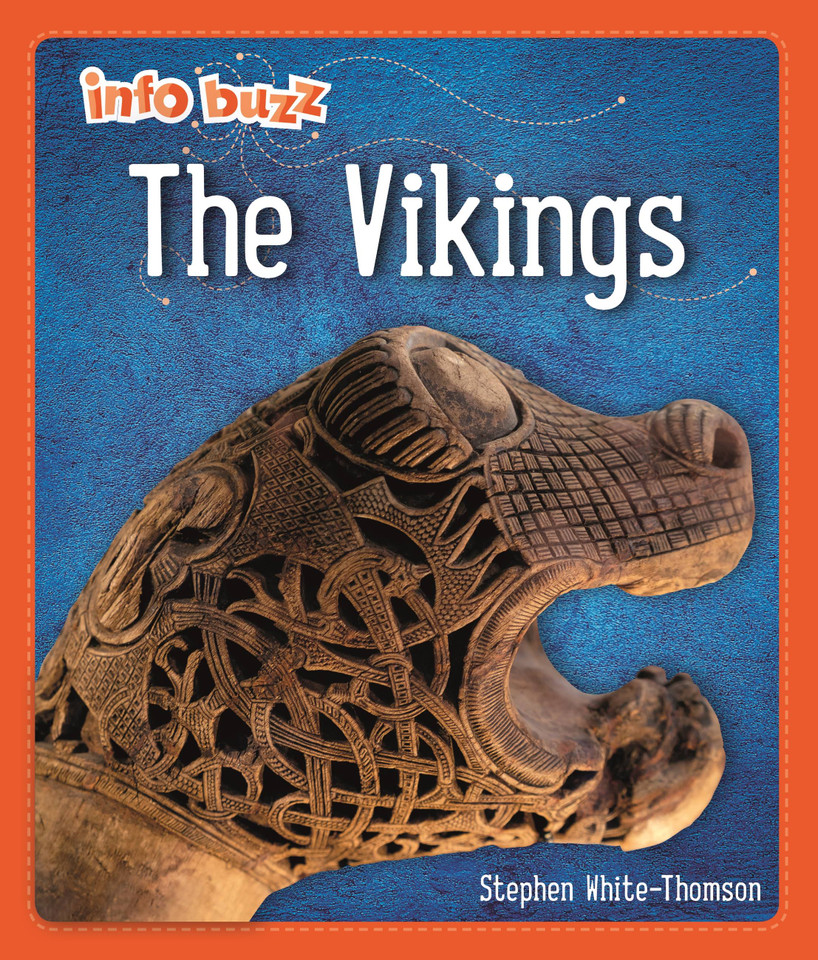 Info Buzz: Early Britons: Vikings (Info Buzz: Early Britons) book cover by Stephen White-Thomson