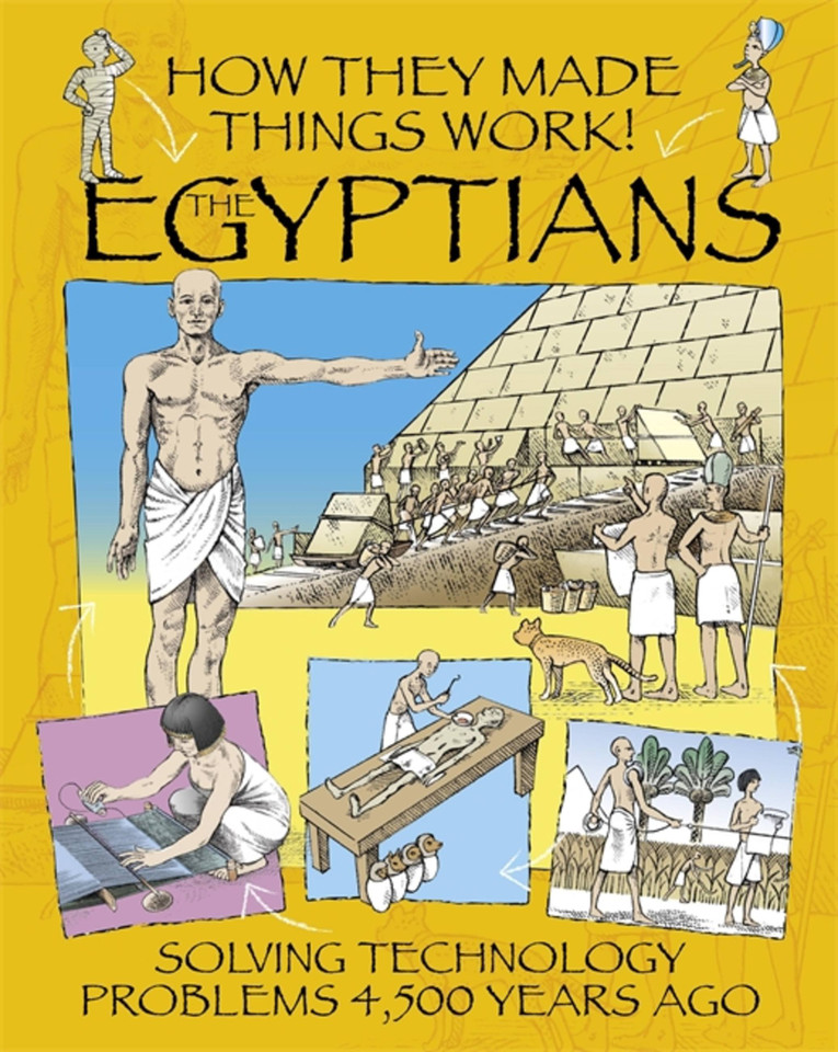 How They Made Things Work: Egyptians (How They Made Things Work) book cover by Richard Platt
