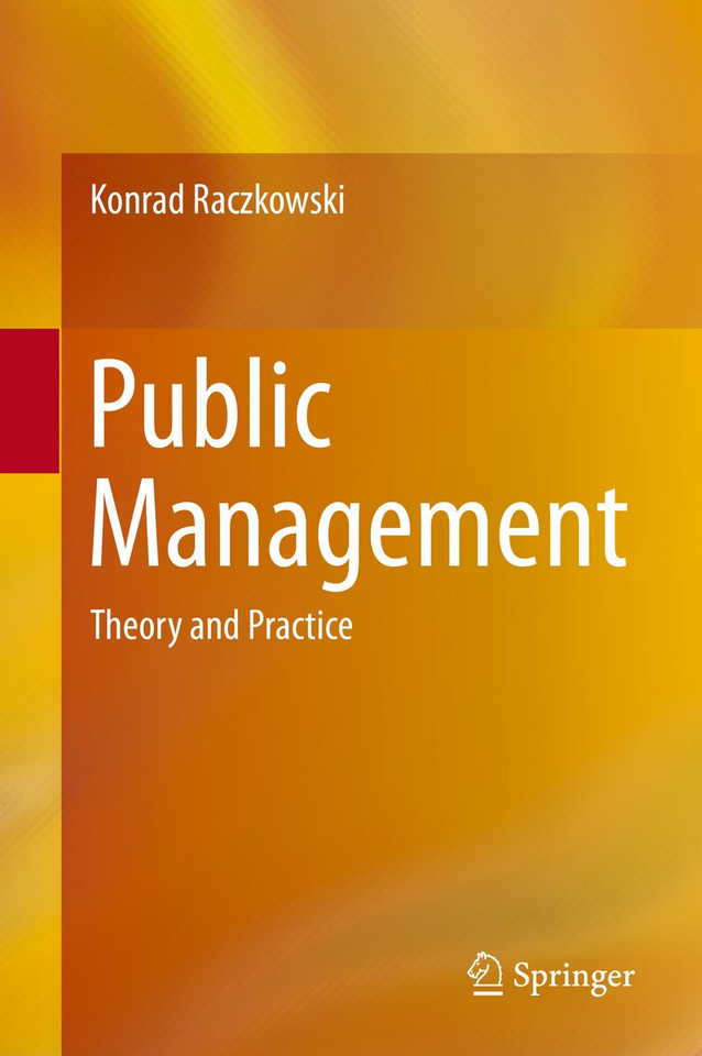 Public Management: Theory and Practice book cover by Konrad Raczkowski