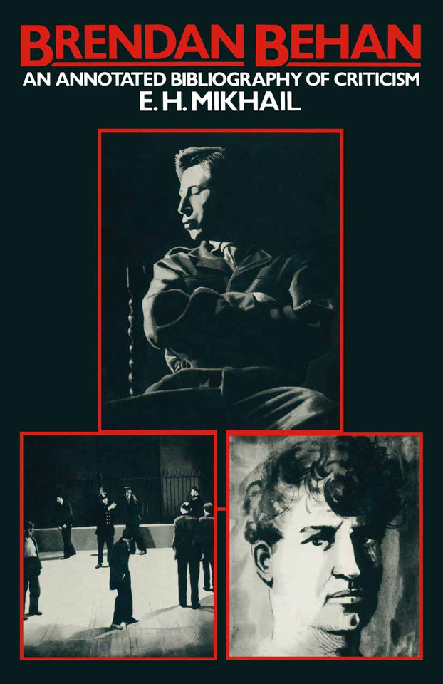 Brendan Behan: An Annotated Bibliography of Criticism book cover by 