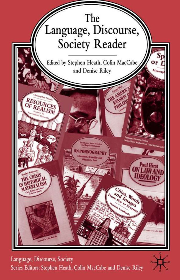 The Language, Discourse, Society Reader (Language, Discourse, Society) book cover by Denise Riley