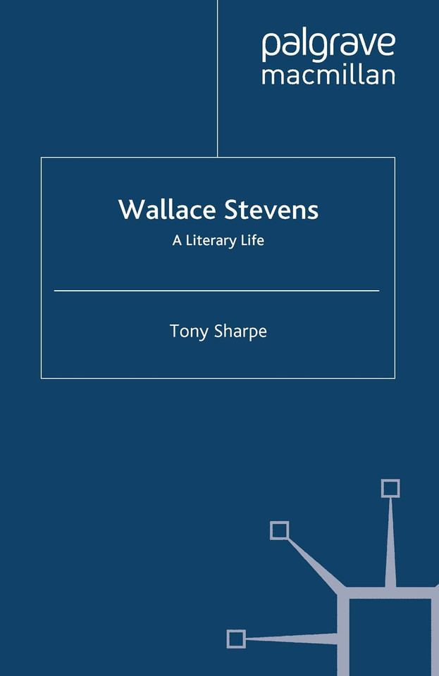 Wallace Stevens: A Literary Life (Literary Lives) book cover by T. Sharpe
