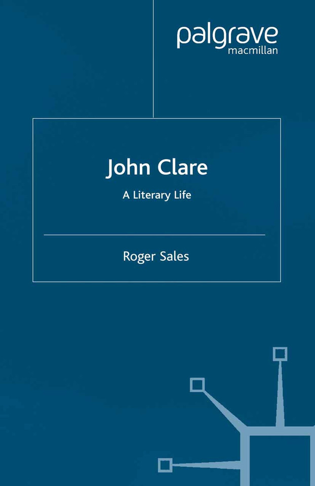 John Clare: A Literary Life (Literary Lives) book cover by R. Sales