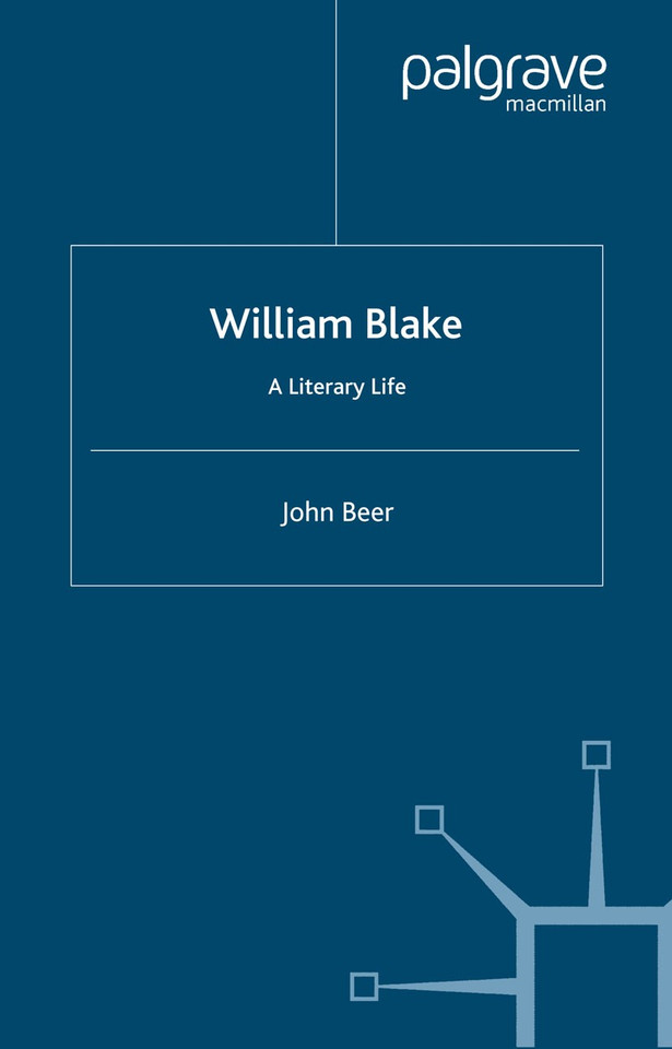 William Blake: A Literary Life (Literary Lives) book cover by J. Beer