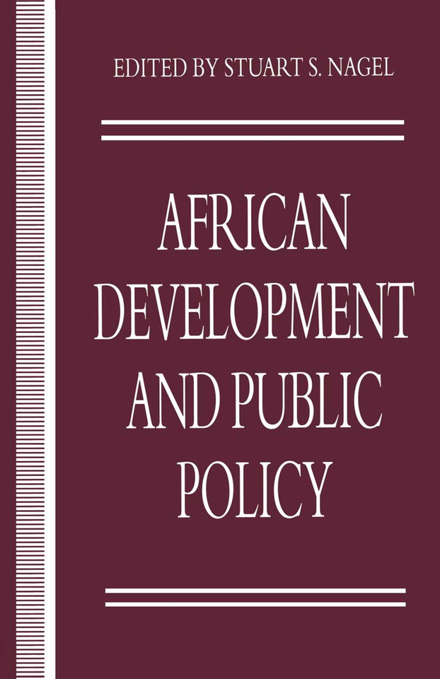 African Development and Public Policy (Policy Studies Organization Series) book cover by 