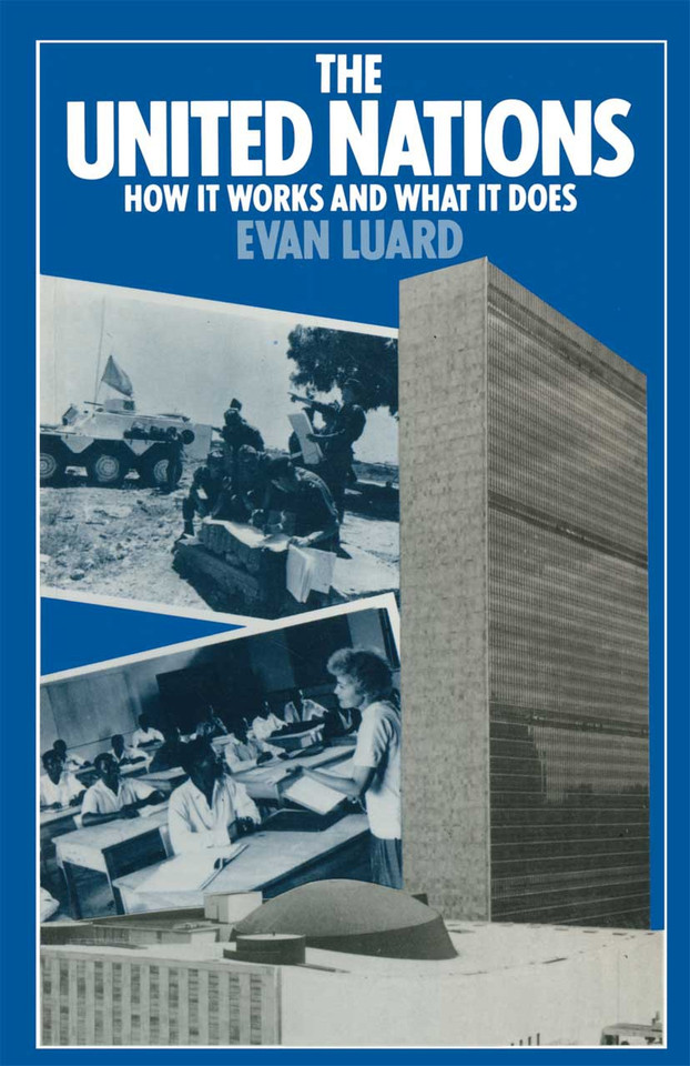 The United Nations: How it Works and What it Does book cover by Evan Luard