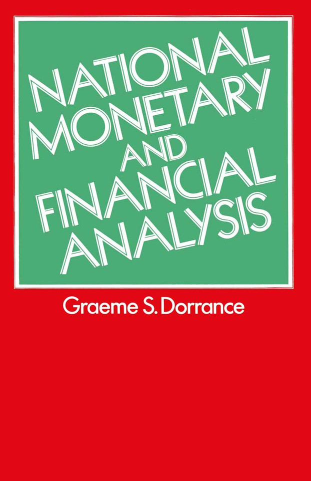 National Monetary and Financial Analysis book cover by Graeme S. Dorrance
