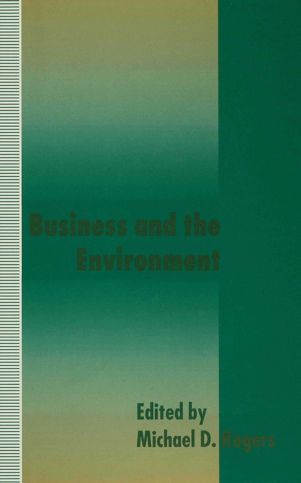 Business and the Environment book cover by 
