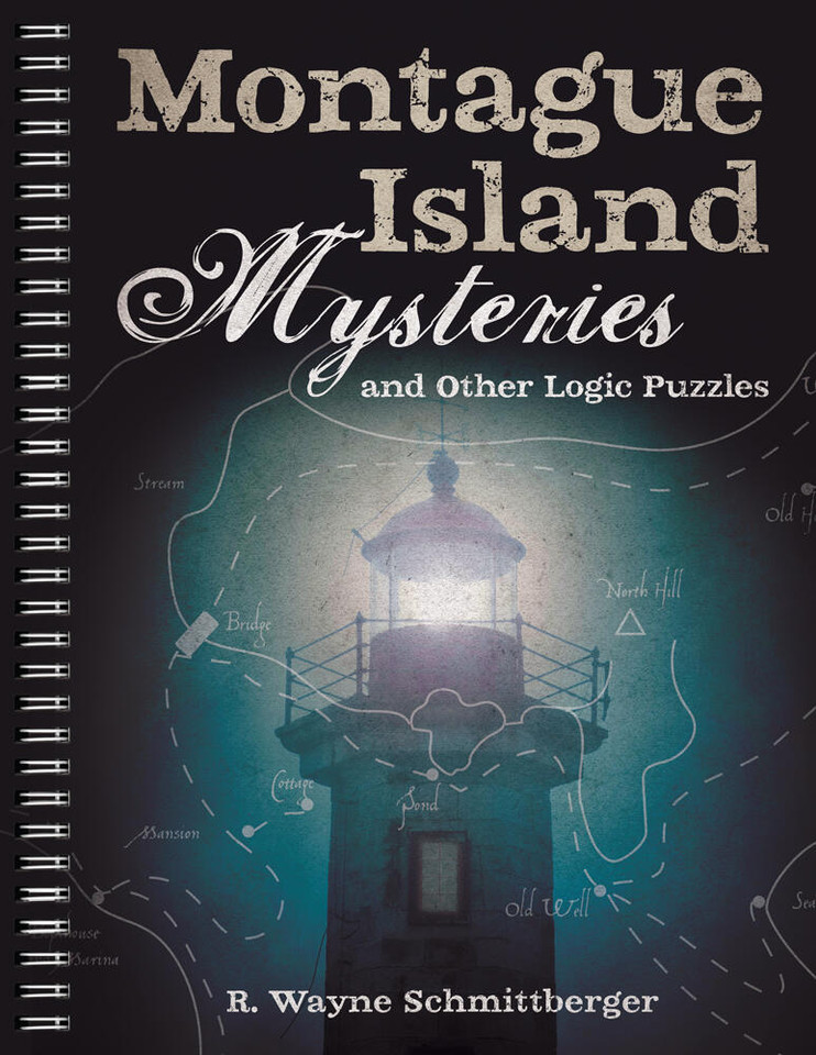 Montague Island Mysteries and Other Logic Puzzles (Montague Island Mysteries #1) book cover by R. Wayne Schmittberger