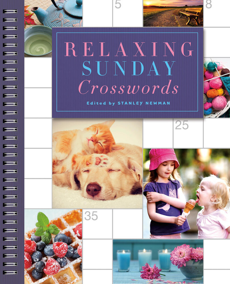 Relaxing Sunday Crosswords (Sunday Crosswords) book cover by Stanley Newman