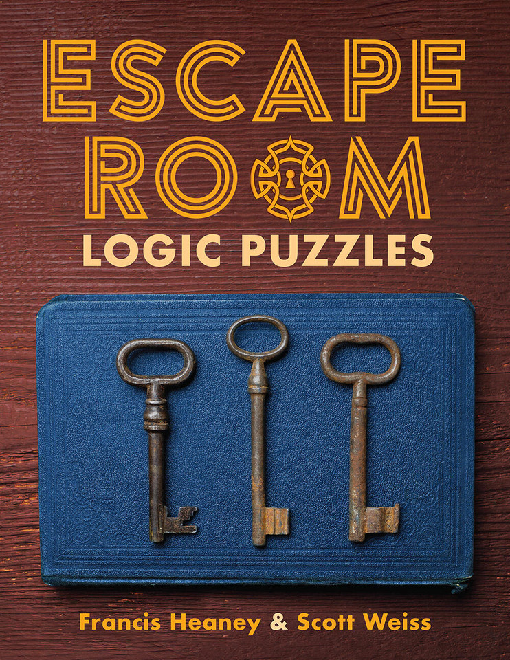 Escape Room Logic Puzzles book cover by Scott Weiss, Francis Heaney