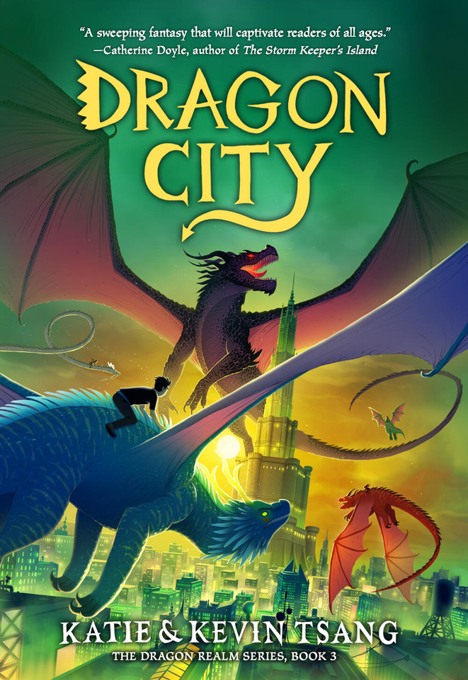 Dragon City (Dragon Realm #3) book cover by Katie Tsang, Kevin Tsang