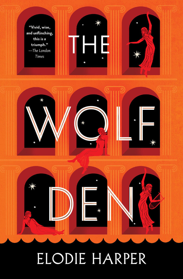 The Wolf Den (Wolf Den Trilogy) book cover by Elodie Harper