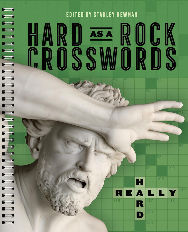 Hard as a Rock Crosswords: Really Hard (Hard as a Rock Crosswords) book cover by Stanley Newman
