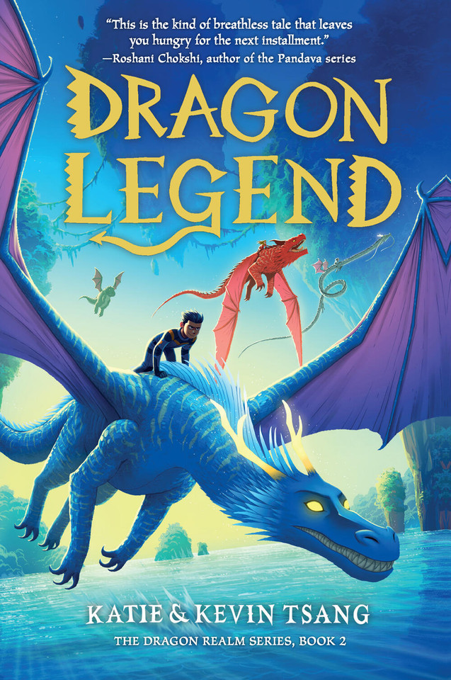 Dragon Legend (Dragon Realm #2) book cover by Katie Tsang, Kevin Tsang