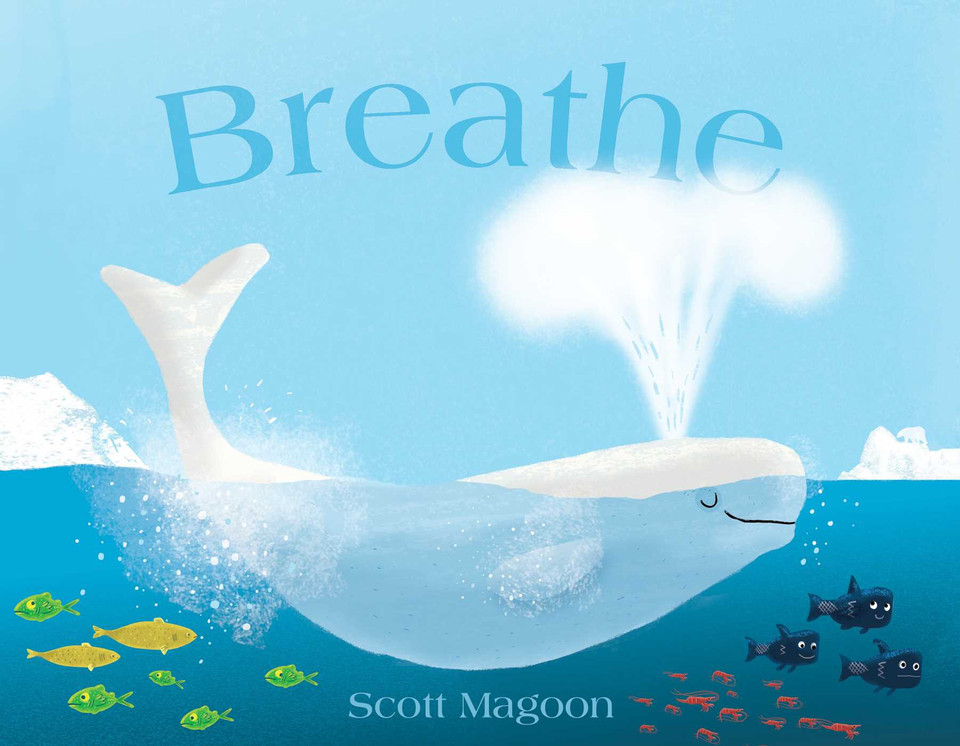 Breathe book cover by Scott Magoon