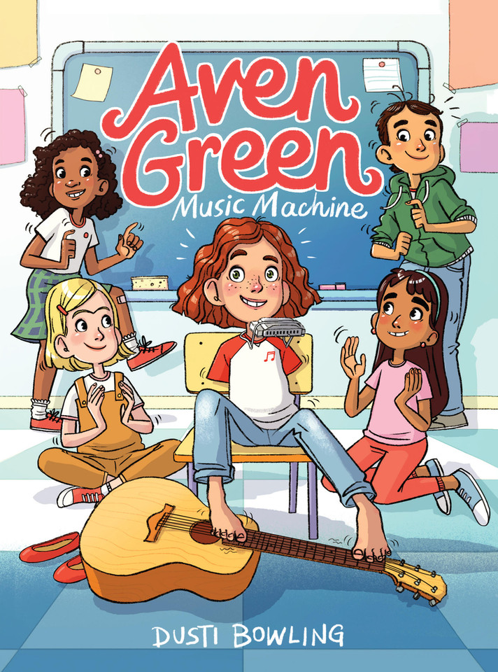 Aven Green Music Machine (Aven Green #3) book cover by Dusti Bowling