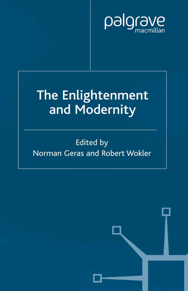 Enlightenment and Modernity book cover by Robert Wokler