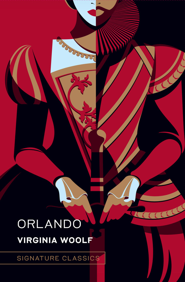 Orlando: A Biography (Signature Editions) book cover by Virginia Woolf