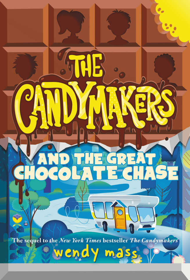 The Candymakers and the Great Chocolate Chase book cover by Wendy Mass