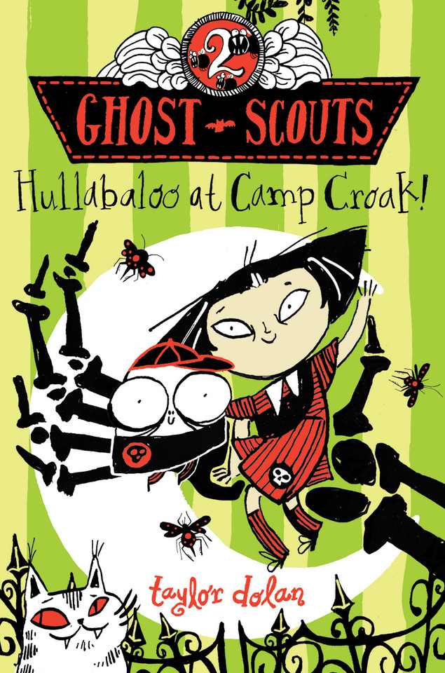 Hullabaloo at Camp Croak! (Ghost Scouts) book cover by Taylor Dolan