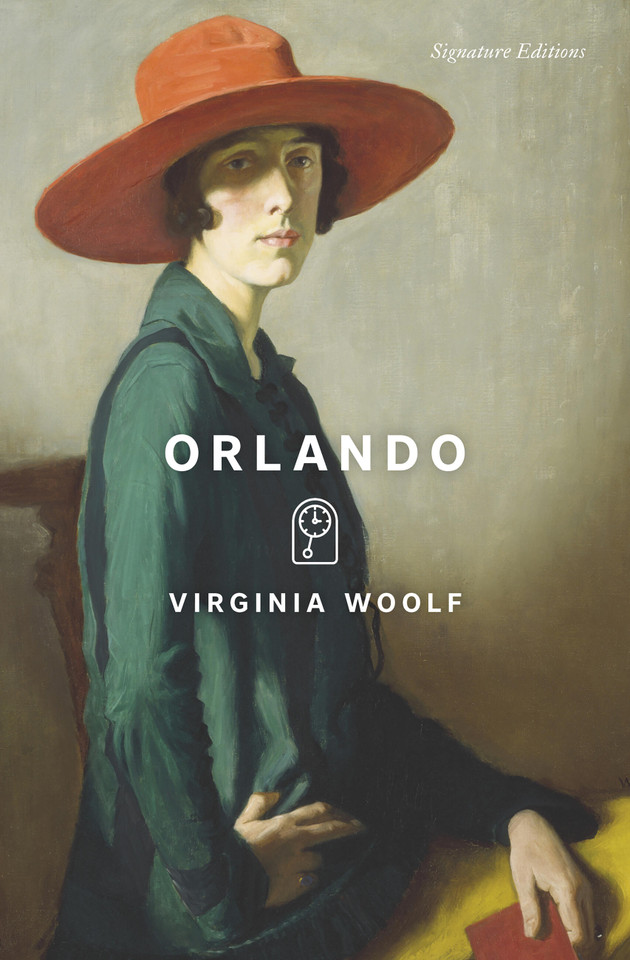 Orlando (Signature Editions) book cover by Virginia Woolf