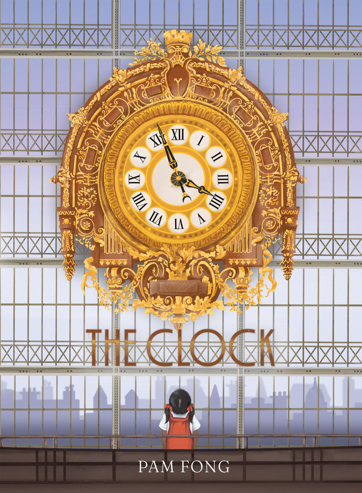 The Clock book cover by Pam Fong
