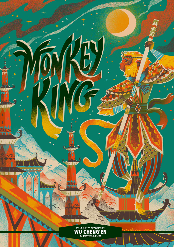 Classic Starts®: Monkey King (Classic Starts®) book cover by Wu Cheng'en