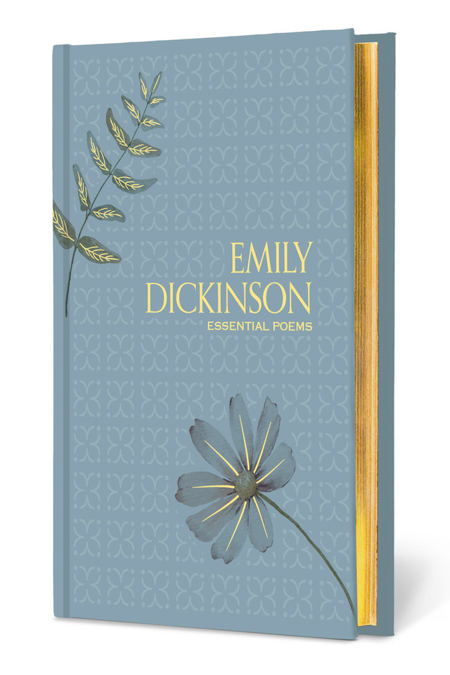 Essential Poems (Signature Gilded Editions) book cover by Emily Dickinson
