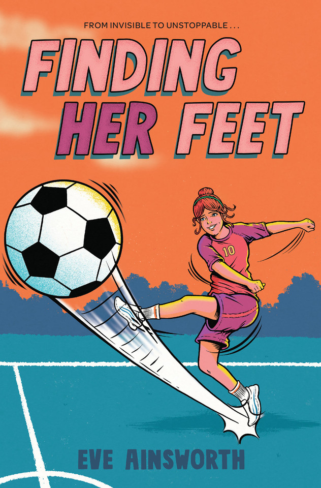 Finding Her Feet (Everyone Can Be a Reader (Sports)) book cover by Eve Ainsworth