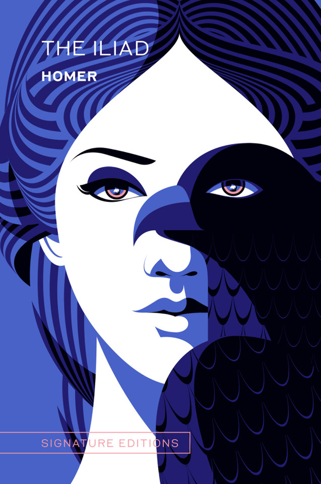 The Iliad (Signature Editions) book cover by Homer